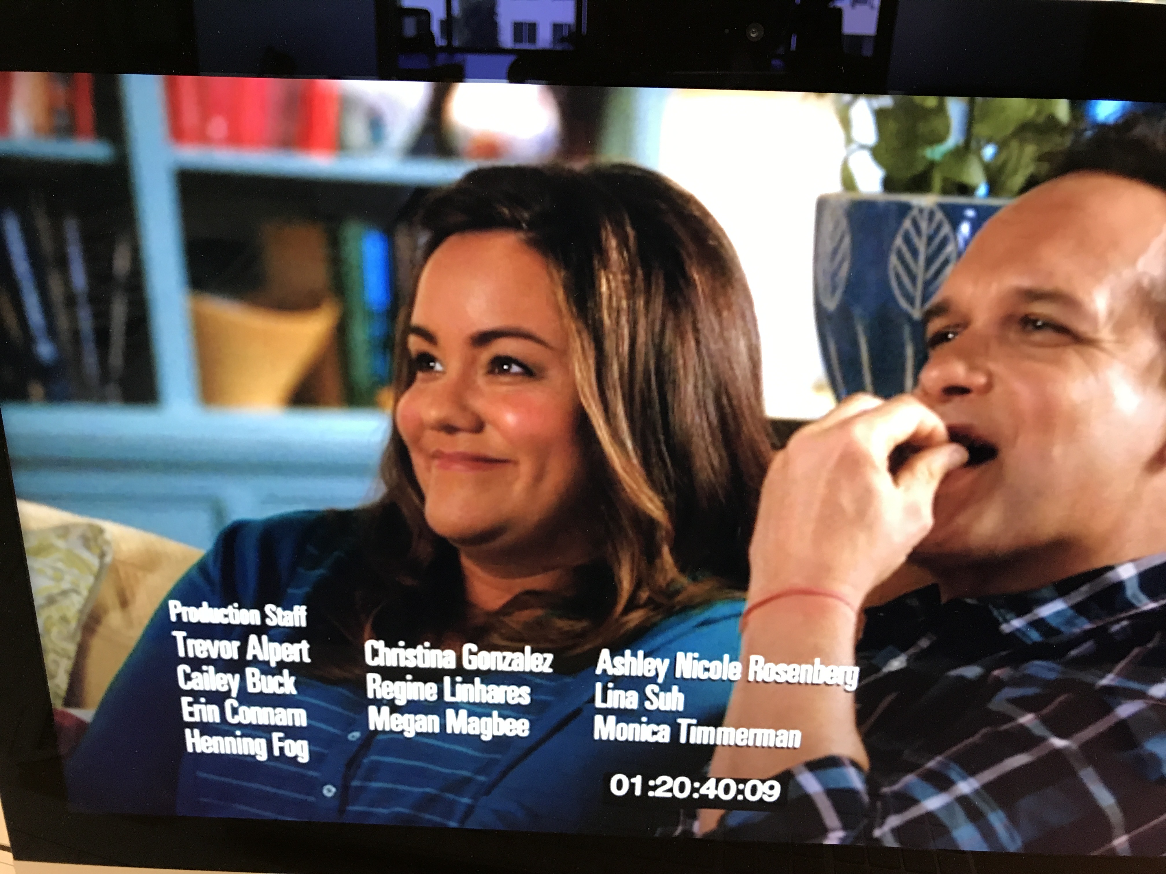 Here's my first ever on screen credit th...